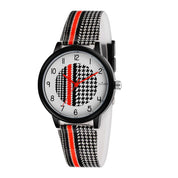Ovvel Girls Analog Watch for kids – Houndstooth