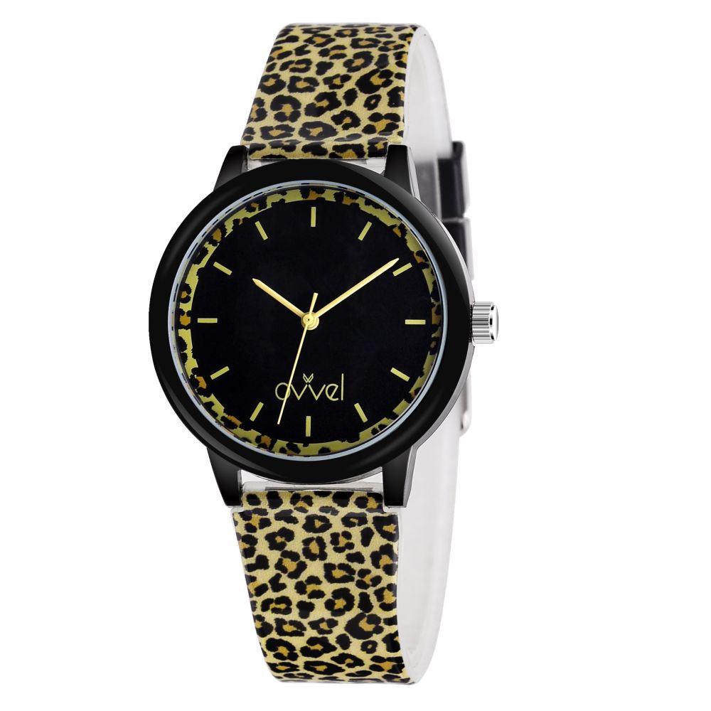 Ovvel Girls Analog Watch for kids – Leopard