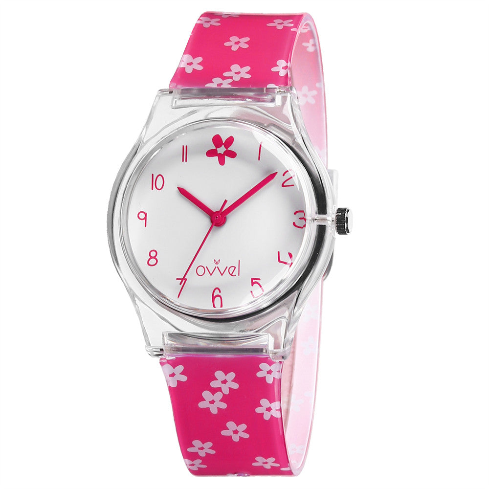 Ovvel Girls Analog Watch for kids - Floral
