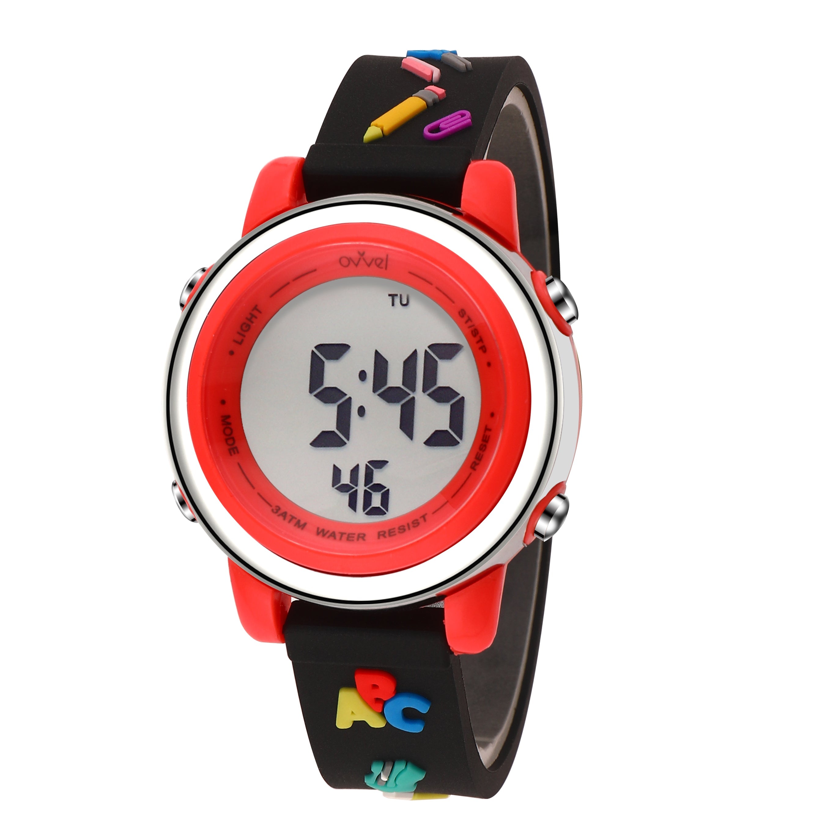 Ovvel Girls Digital Wristwatch with Many Features -  School Supplies
