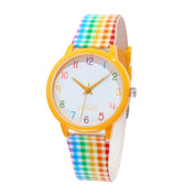 Ovvel Girls Analog Watch for kids - Colorful Gingham