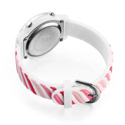 Ovvel Girls Digital Wristwatch with Many Features - Pink Swirls