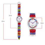 Ovvel Girls Analog Watch for kids - Mosaic