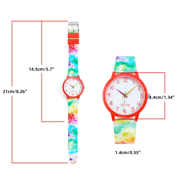 Ovvel Girls Analog Watch for kids - Tie Dye