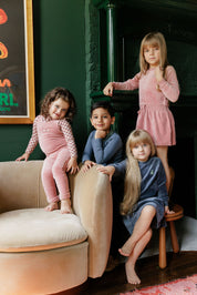 Velour Plaid Bear Collection - Dress