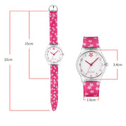 Ovvel Girls Analog Watch for kids - Floral