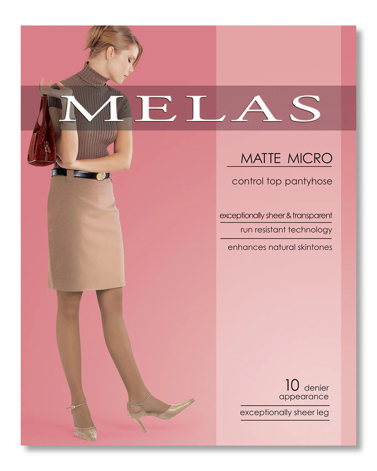 Matte Micro Sheer CT Pantyhose 10 Denier