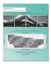 Matte Micro Super Sheer 10 Denier Control Shaper