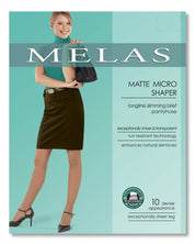 Matte Micro Super Sheer 10 Denier Control Shaper