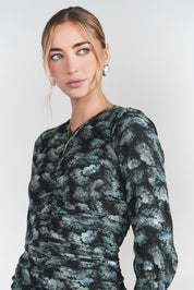 Michalie Midi- Black Pastels