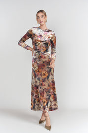 Flora Velvet Maxi- Fleur