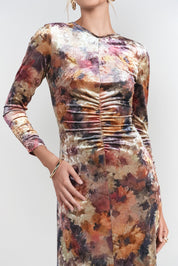 Flora Velvet Maxi- Fleur