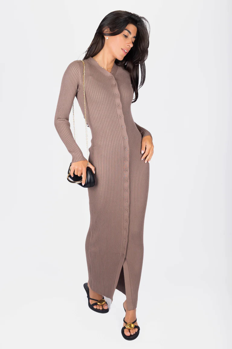 Kerry Dress (Mocha)