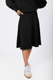 Mina Swing Skirt 26" (Black)