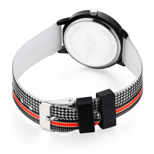 Ovvel Girls Analog Watch for kids – Houndstooth