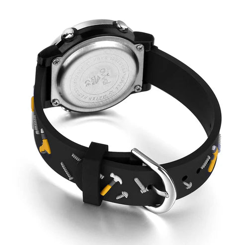 Ovvel Boys Digital Wristwatch with Many Features - Contruction Tools