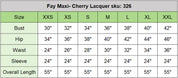 Fay Maxi- Cherry Lacquer