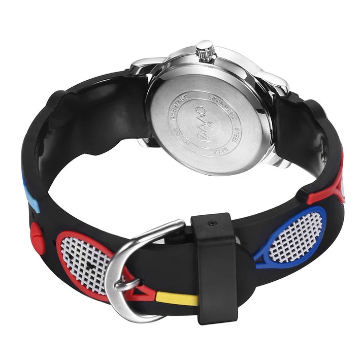 Ovvel Boys Sports Themed Analog Watch for kids - Tennis