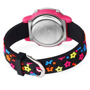 Ovvel Girls Digital Wristwatch with Many Features - Colorful Stars