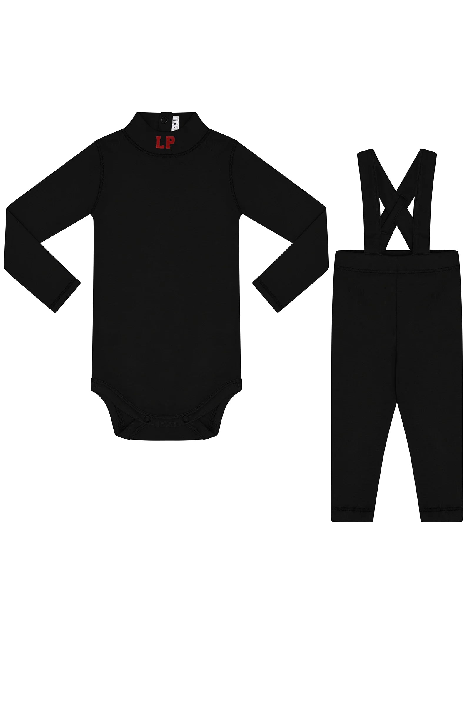 LP Mockneck + Overalls