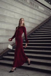 Fay Maxi- Cherry Lacquer