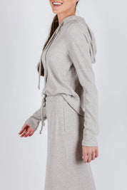 Callie Ribbed Top (Stone)