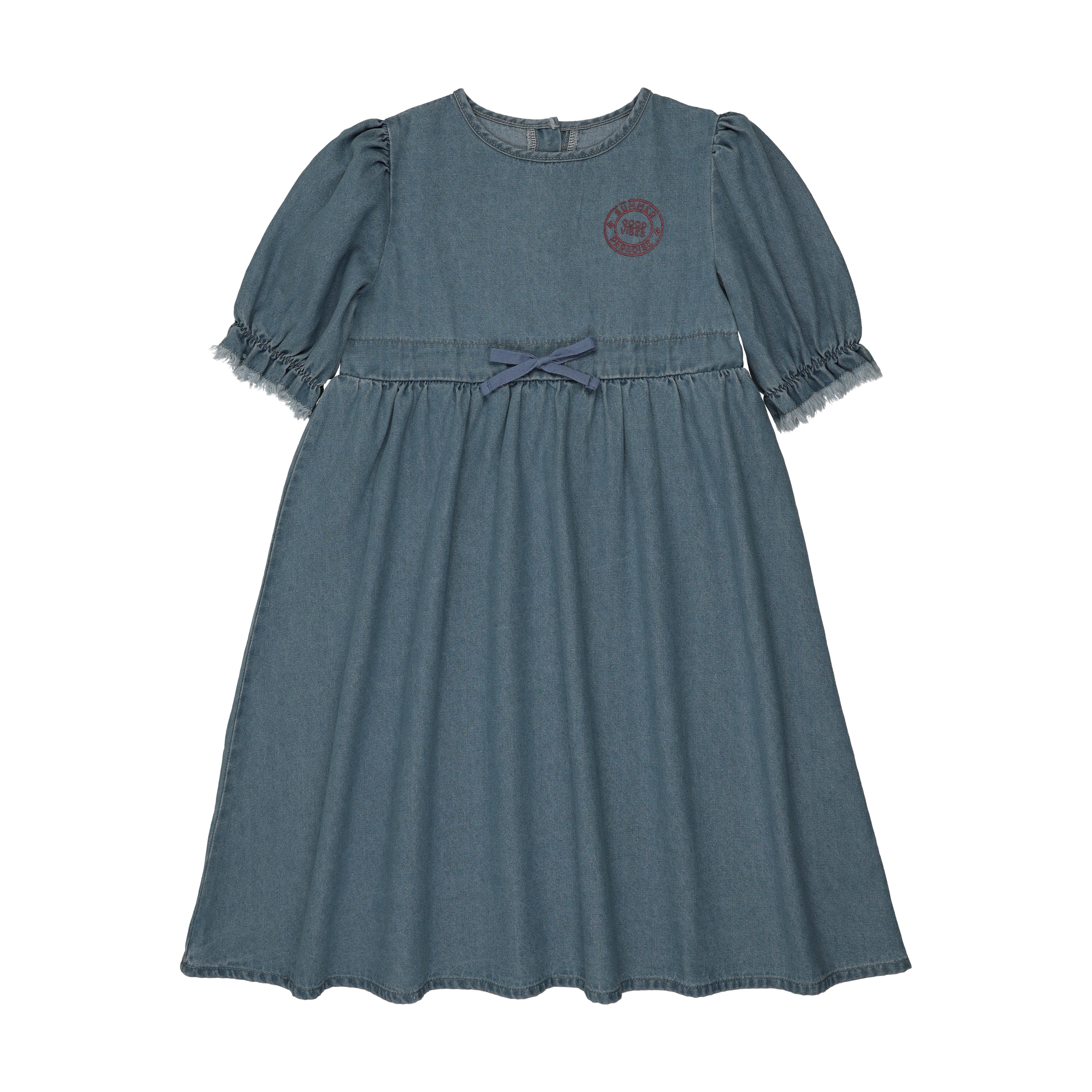 denim 3/4 sleeve dress Denim-3/4-Sleeve-Dress – THE ADDRESS travel friendly Taglia:M $4545 NEW Elie Saab tie sash lets you