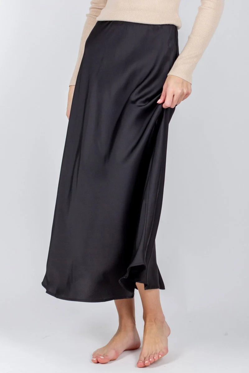 Dakota Skirt (Black Solid)