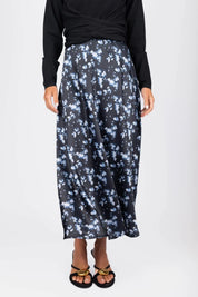 Dakota Skirt (Black/Blue)