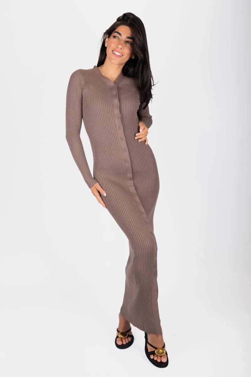 Kerry Dress (Mocha)