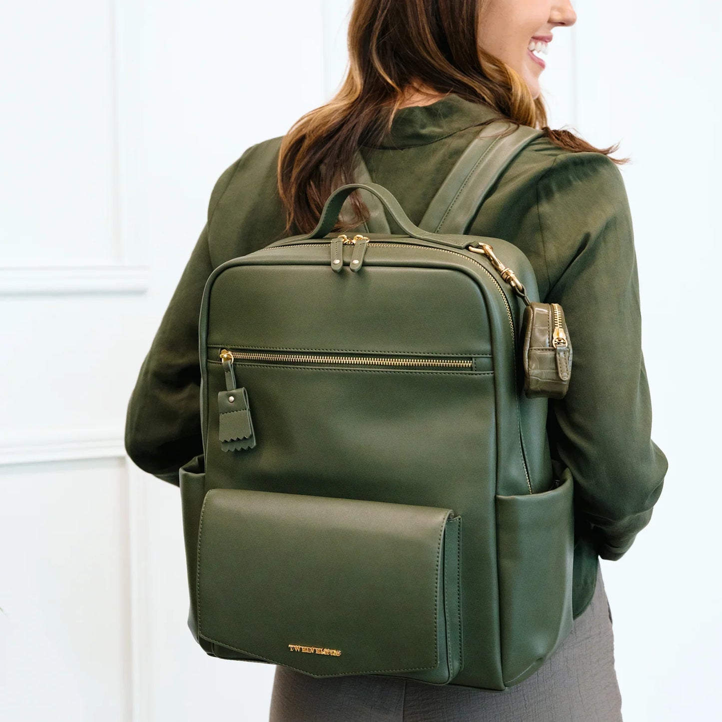 TWELVElittle Peek A Boo Backpack Diaper Bag