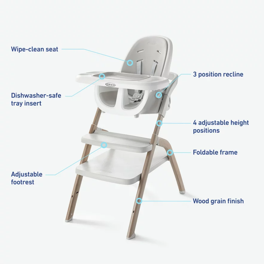 Graco Everystep Slim 6-in1 Highchair