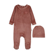 Velour-Grandpa-Footie-Pink