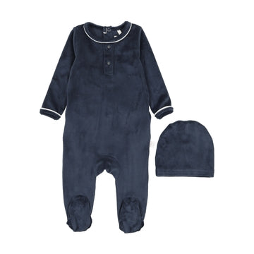 Velour-Grandpa-Footie-Navy