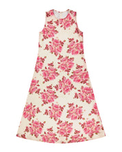 Bliss Crew Neck Slip Dress Pink Floral