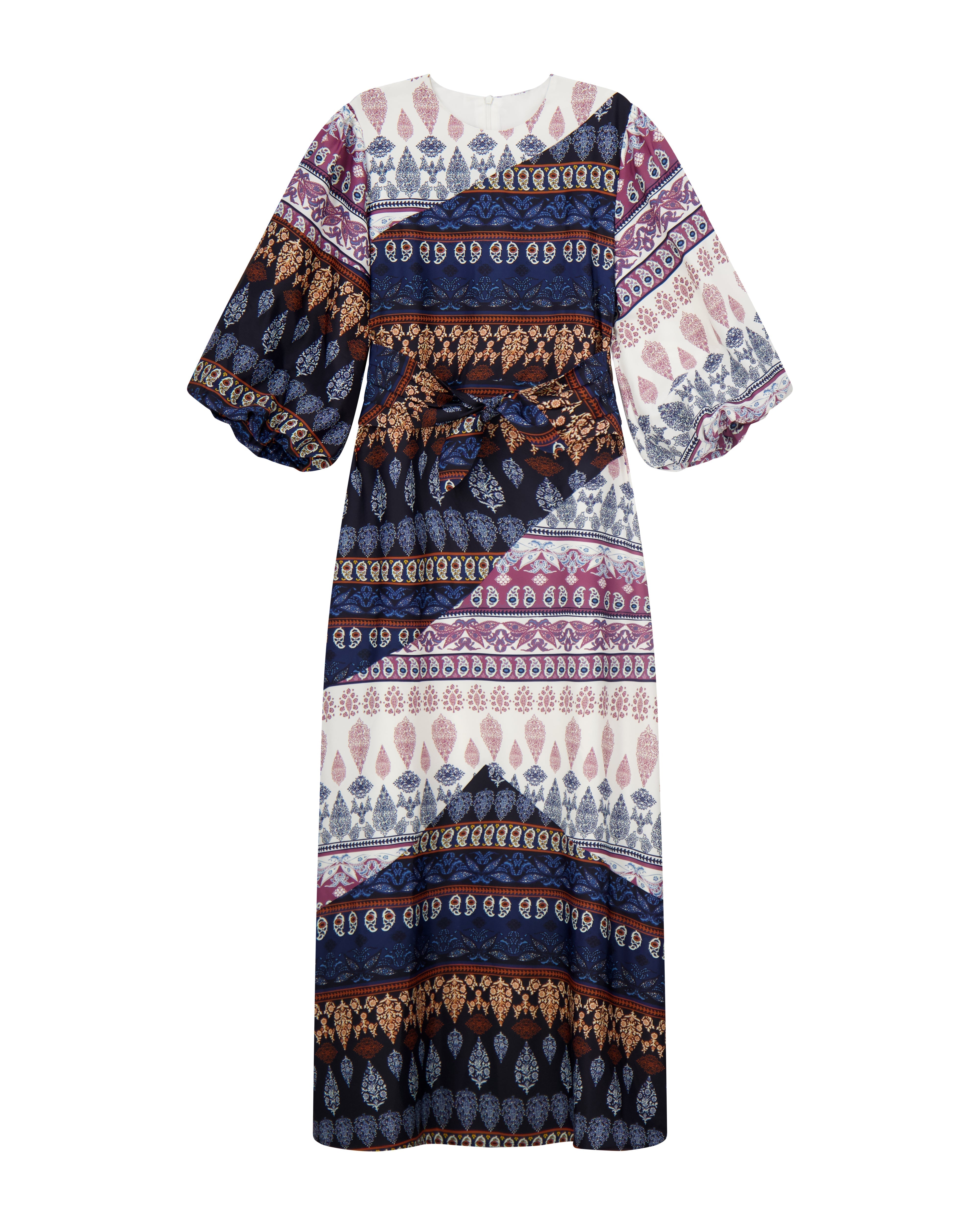 Bliss Mia Tie Dress Combo Print