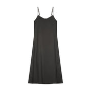 Bliss Satin Slip Dress Combo Black