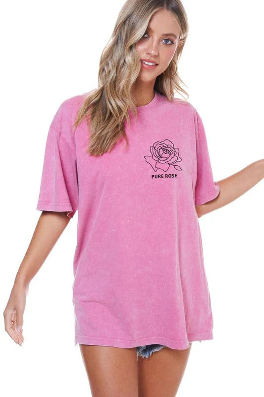 Rose Market Graphic Top