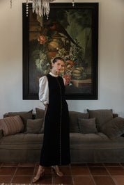 Stone Embellished Deep Armhole Design
