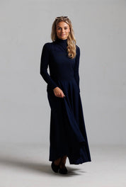 Tweed Jumper - Navy