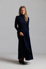 Tweed Jumper - Navy