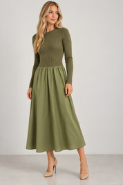 MIXED MEDIA DRESS  (D2)