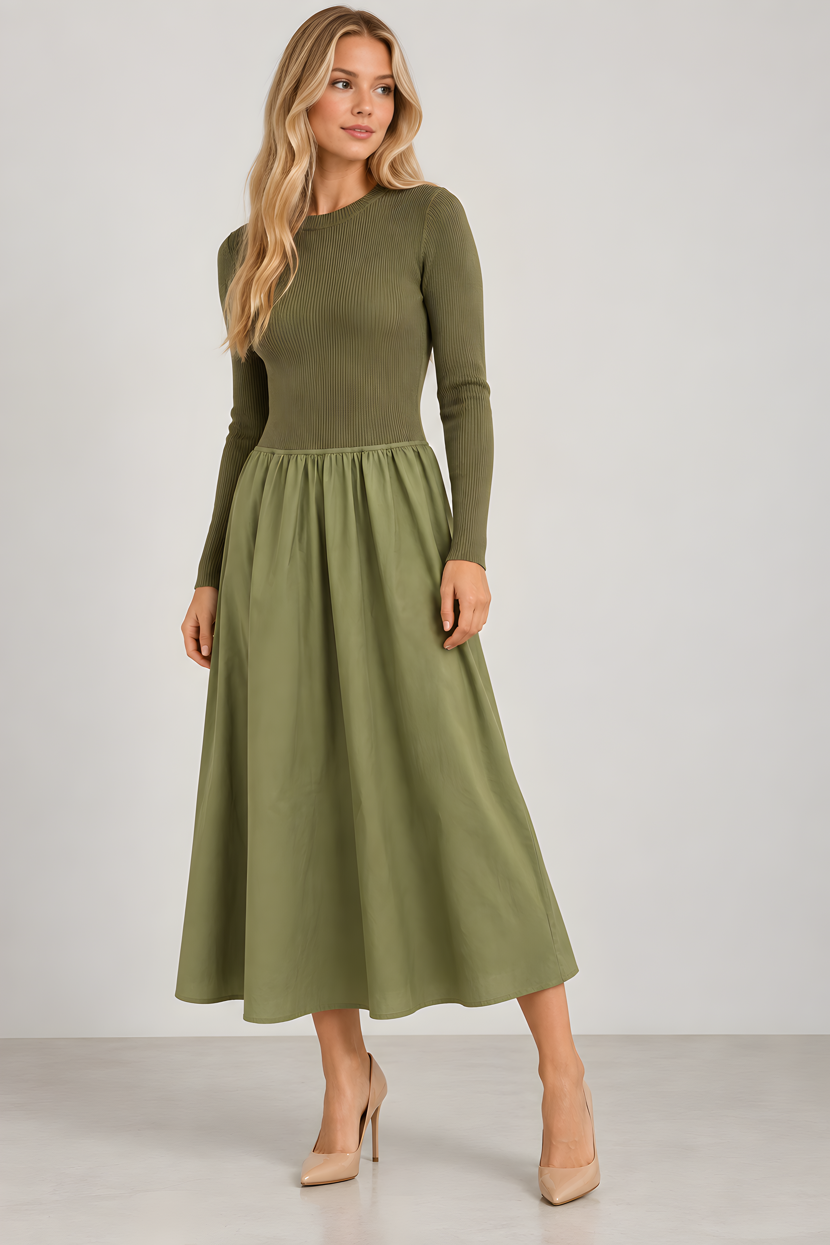 MIXED MEDIA DRESS  (D2)