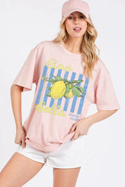 Ciao Bella Lemon Vintage Graphic Tee