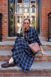 Sky Plaid Set