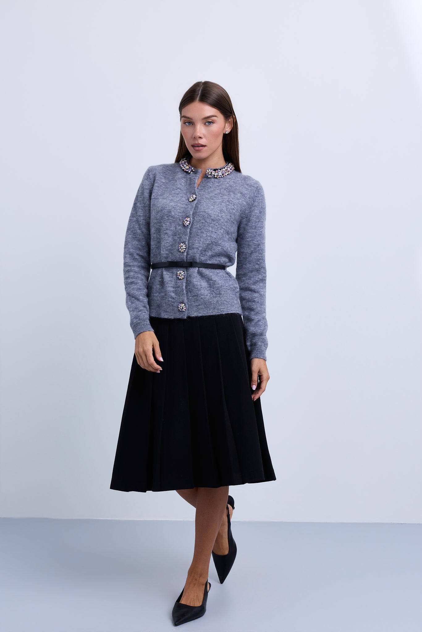 Knife Pleat Skirt