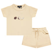 Coconut Tee and Shorts Set