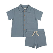 Grandpa-ribbed-short-set
