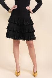 Venetian Skirt in Black