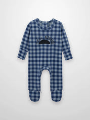 Blue Gingham Stretchy